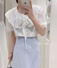 夏季新款短袖上新中，，女装，时代公主