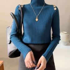 冬季时尚百搭羊毛混纺，莫代尔、打底毛衣、毛衣连衣裙，时尚百搭，女装针织衫/毛衣，依哆·彬儿