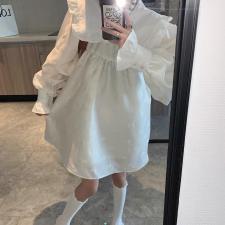 7963翻领蓬蓬裙，女装，XTZ style