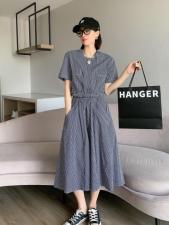 夏季新款韩版套装、连衣裙，女装职业装，紫锦百艳