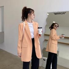 2021新款糖果色炸西装外套少女休闲西服上衣春季韩版宽松百搭，女装西装，香丽迪