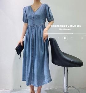 天丝牛仔裙,女装,古泥