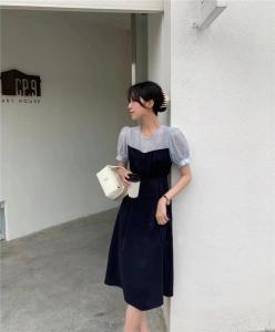 2021夏款连衣裙,女装连衣裙,慧姿阁