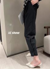 现货夏天时尚洋气西裤百搭时尚，女装，LC裤子