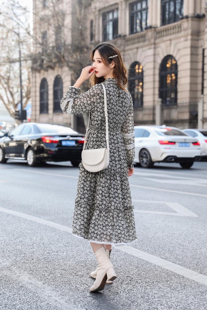 春季新款连衣裙，女装连衣裙，一浅浅+