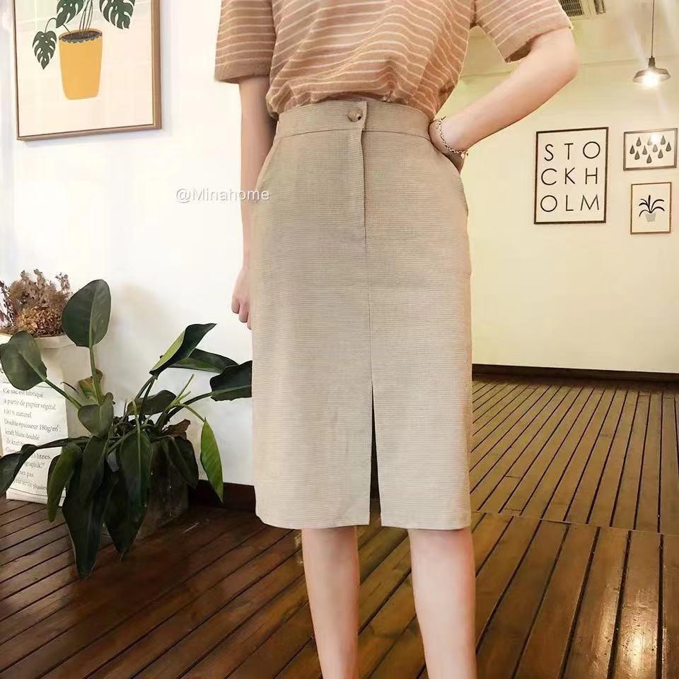 格子裙，女装，姐妹 J·M