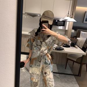 印花衬衫,女装衬衫,XTZ style