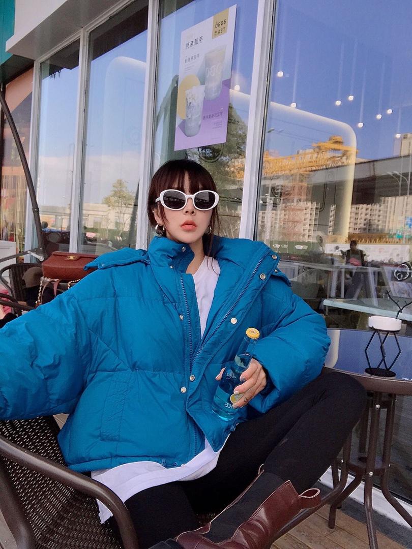 小短款羽绒服90白鸭绒SML，女装羽绒服，尚映