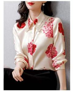 真丝衬衫,女装衬衫,芳姿菲