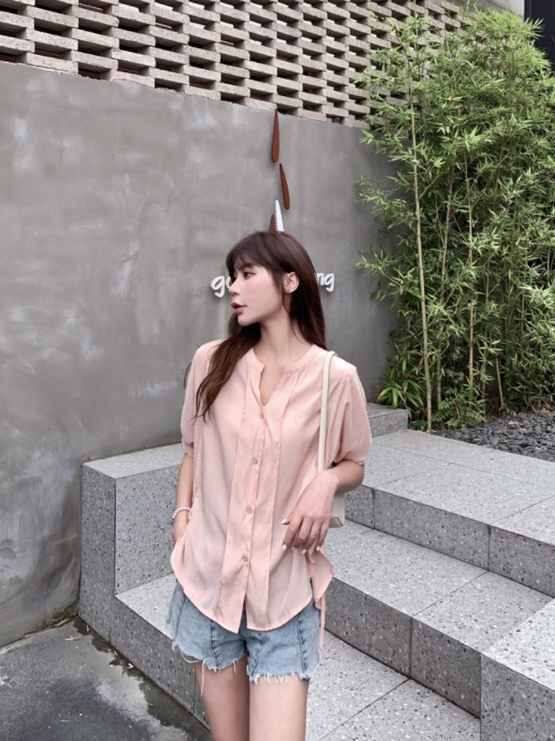 休闲靓丽小衬衣，女装，青羽鹤