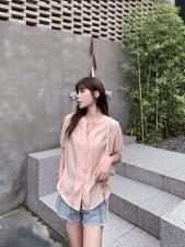 休闲靓丽小衬衣，女装，青羽鹤