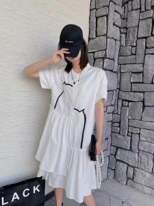 爱美欧 夏季新款 设计款衬衫连衣裙,女装衬衫,爱美欧