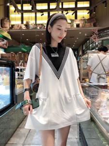 双V韩版娃娃衫,女装,一杭