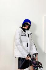90白鸭绒潮牌羽绒服，女装羽绒服，俊泽.哈妮