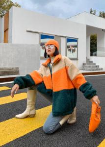 现货(2021冬装羊羔毛外套）,女装,雪蘭桐