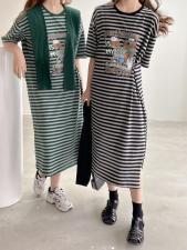 两件套长板Ｔ，女装，左维