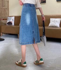 现货，2021年春夏款牛仔裙,女装,坚持到底