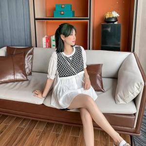 夏季拼接小衫,女装,斐媞梦