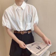 夏季衬衣，女装，涵美人