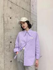 2021年春款韩版休闲衬衫，女装衬衫，圣伊敏