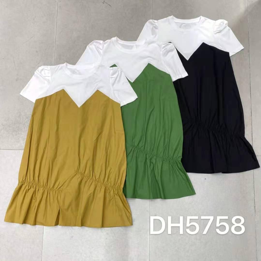 拼接连衣裙，女装连衣裙，DFC 大帆船
