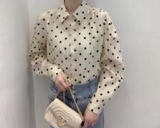 春季新款韩版小衫，女装，朵缇