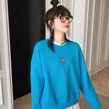 2021春款冲浪彩色卫衣，女装卫衣/绒衫，炫女孩