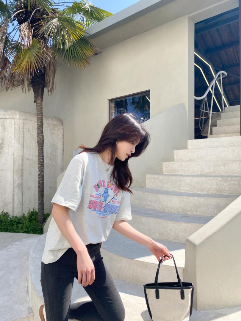 新版小熊T，女装，暖色气流