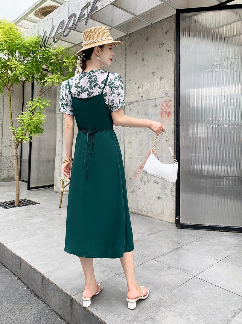 两件套连衣裙，女装连衣裙，贻思茗