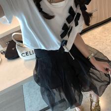 欧根纱裙裤，女装，XTZ style