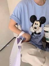 【现货】春装新款短袖T，女装，浪漫E点
