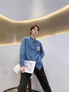 新款牛仔衬衫,女装衬衫,MST
