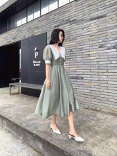 夏季新款，小衫，连衣裙，女装连衣裙，洲忆家