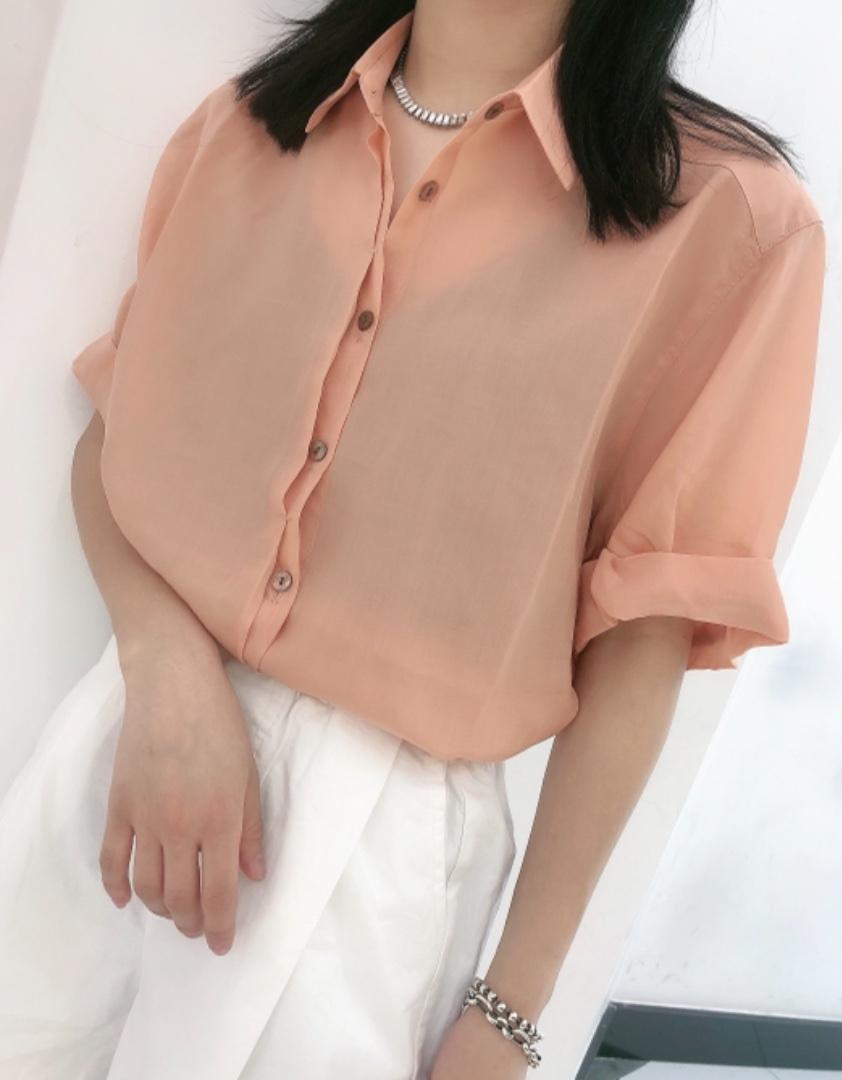 糖果色衬衫，女装衬衫，迪黎