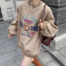 抓毛卫衣，女装卫衣/绒衫，图澜朵