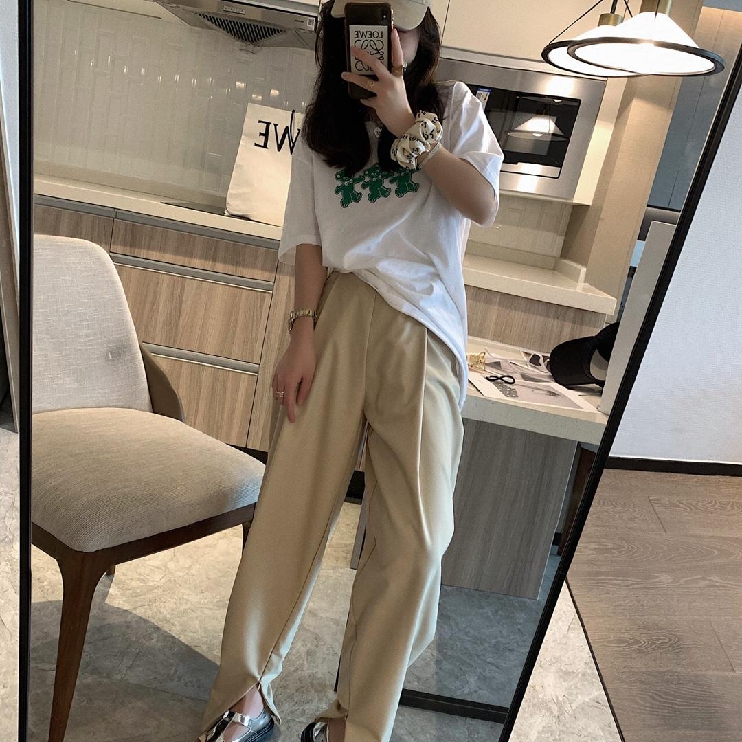 7978高腰开叉萝卜裤，女装，XTZ style