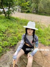 夏款防晒Ｔ辣妹短裤，女装，G