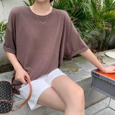 【现货】精选雪花亚麻面料假日tee，女装，Seawhen海维恩