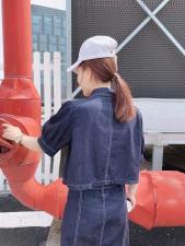 牛仔套装，女装职业装，衣生缘