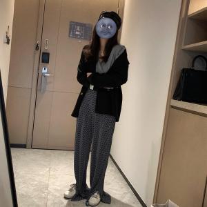 8966印花百褶裤,女装,XTZ style