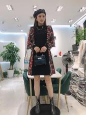 【现货】花色拼背连衣裙，女装连衣裙，艾丹迪蔓