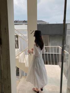 韩版碎花连衣裙，女装连衣裙，深度