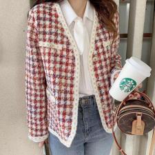 春装新款小香风外套，女装，欧洛佛