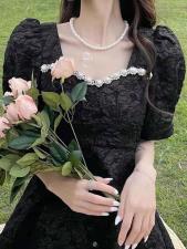 仙女连衣裙，显瘦，女装连衣裙，贻思茗