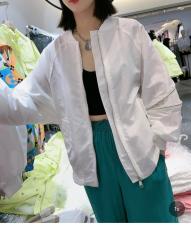 Z2127春季炸街女潮ins设计感小众薄款亮片上衣宽松外套，女装，L·H·X