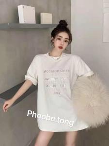 立体短袖字母T，百搭,女装,VANESSA