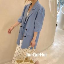 麻料，女装，九彩慧
