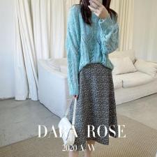 马海毛巴洛克钩花镂空毛衣！浪漫主义，女装针织衫/毛衣，DARA ROSE