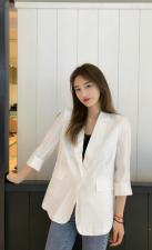 SGH2109春季新款西装领一粒扣韩版时尚大方西装外套，女装西装，L·H·X