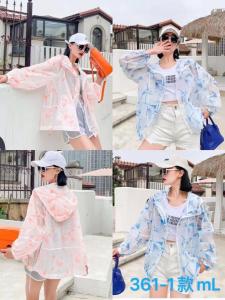 夏季新款短款防晒衣,女装,火红